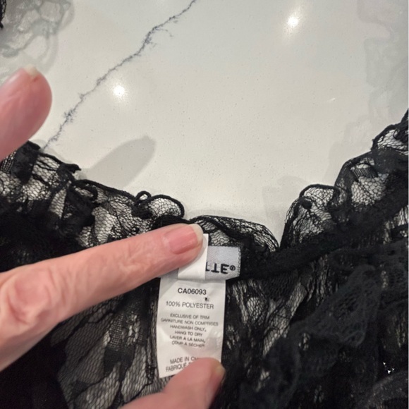 Coquette Corset Waist XL Lace Baby Doll Lingerie - Picture 10 of 15